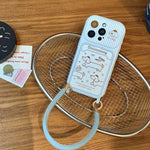Lucky Dog Card Holder Wrist Strap Case
