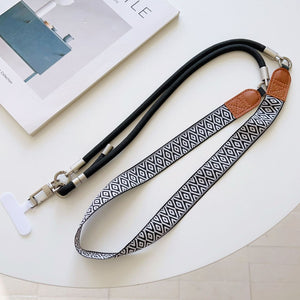 Multitone Hybrid Crossbody Phone Lanyard