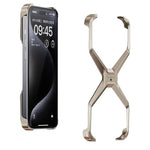 X Shape Ultra Slim Premium Frameless Metal Case for Your iPhone