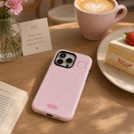 Pink Bear Matte MagSafe Case