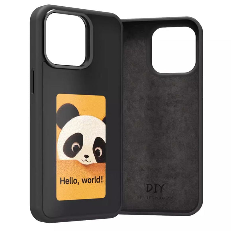 NFC Ink Screen Photo Change Case Protective Case for iPhone