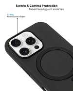 Premium Leather MagSafe Compatibility Shockproof Durable Case for Your iPhone