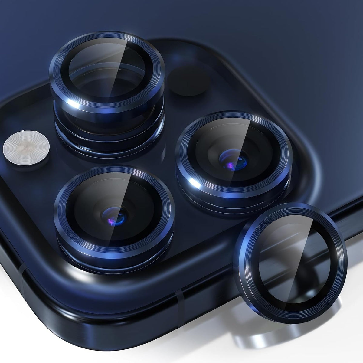 Crystal Clear Camera Surface Lens Protector for iPhone 15 Pro