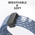 Magnetic Clasp Adjustable Silicone iWatch Band for 49mm (Ultra 2/Ultra), 45mm, 44mm, 42mm – Compatible with Series 10/9/8/7/6/5/4/3/2/1/SE