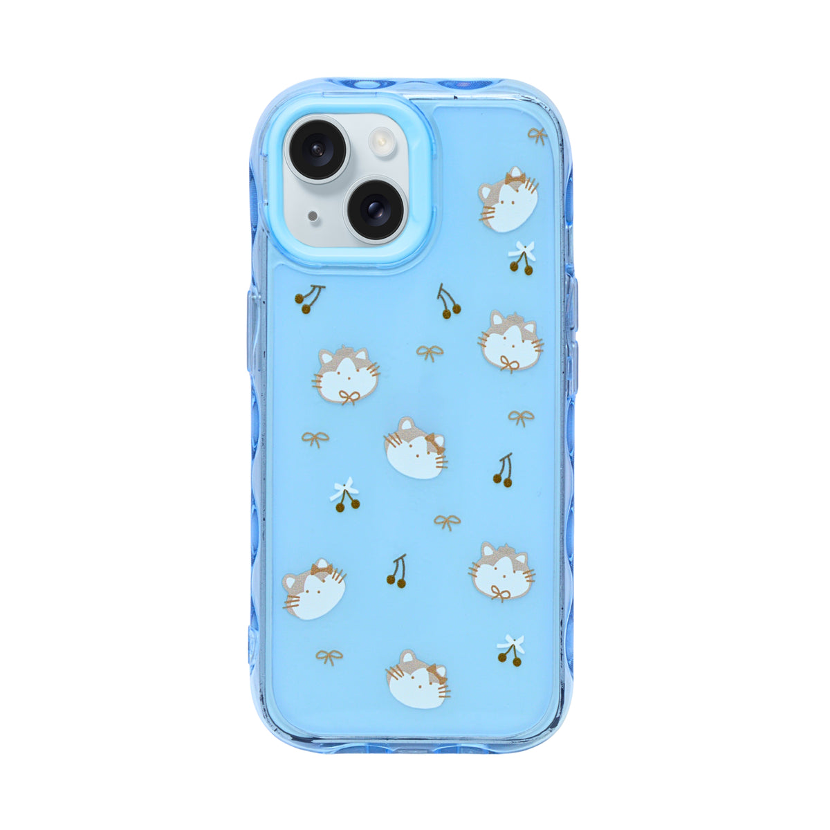 Cute Transparent Wavy Edge Phone Case for iPhone 13/ 14