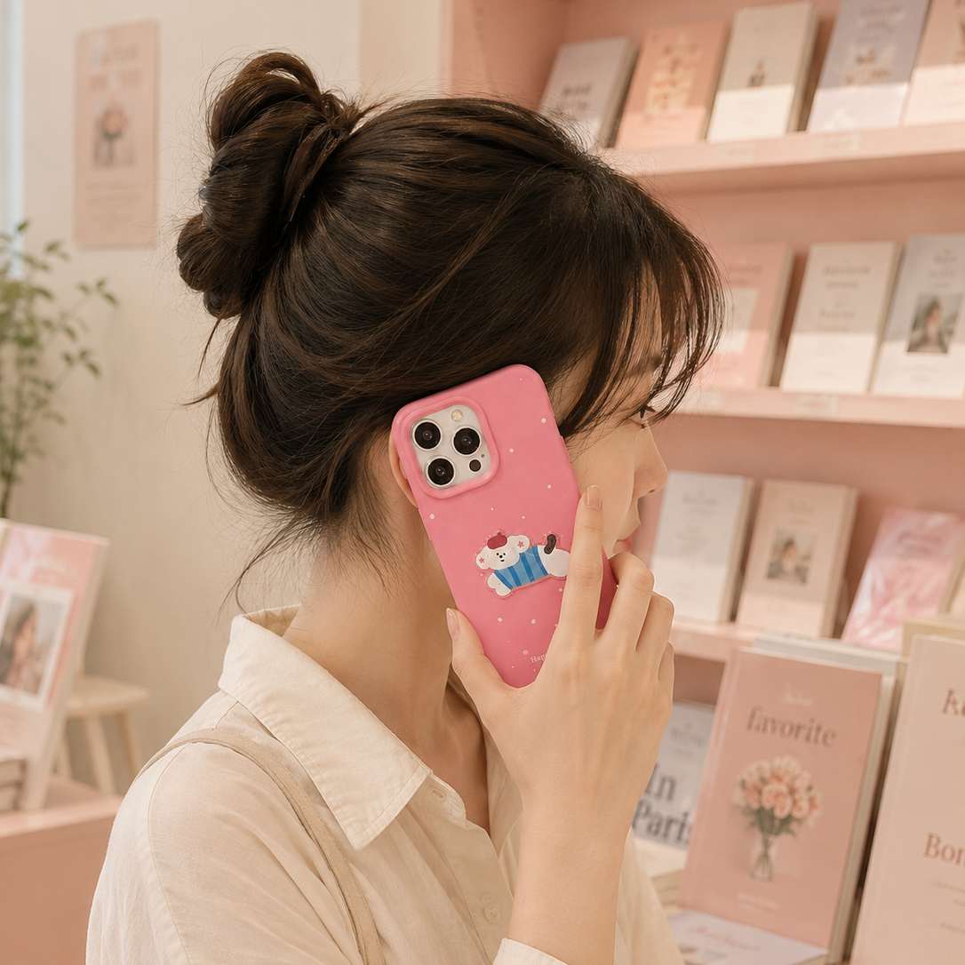 Happy Forever Cute Puppy Case