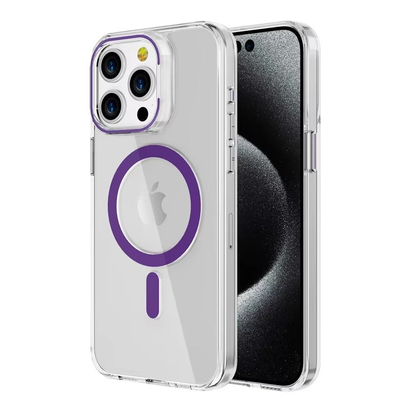 Luxury MagSafe Anti-Yellow Protection Clear Case for Your iPhone