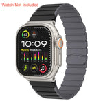 Luxury Magnetic Strap for iWatch 49mm (Ultra 2/Ultra), 46mm, 45mm, 44mm, 42mm – Compatible with Series 10/9/8/7/6/5/4/3/2/1/SE – Adjustable & Secure Fit