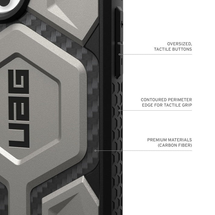 UAG Monarch Pro Rugged Case for Samsung Galaxy S25 Ultra | Military-Grade Tested | MagSafe Compatible