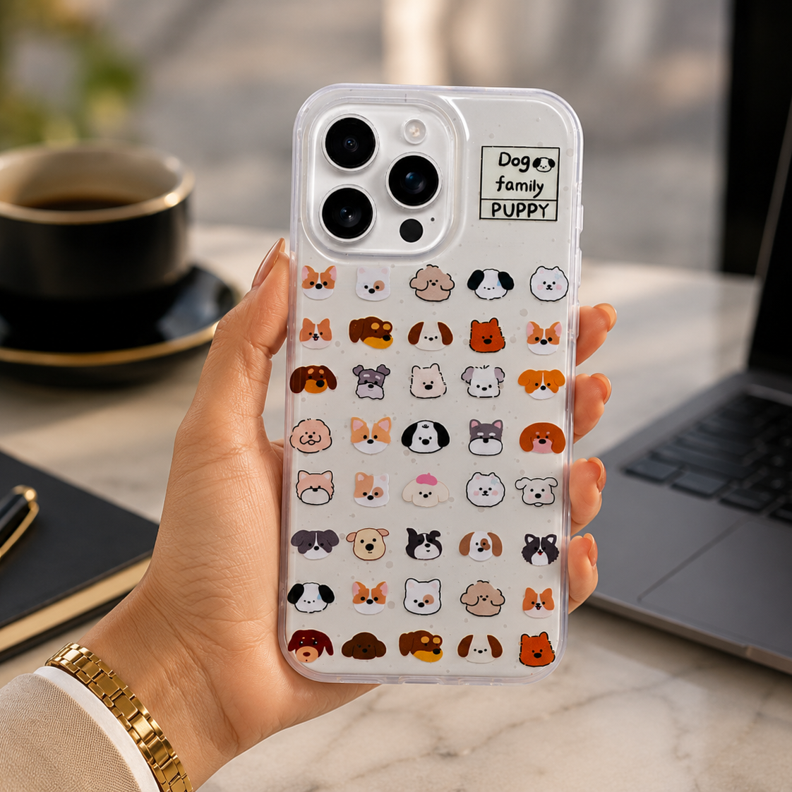Dog Family Puppy Case