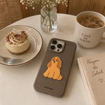 Mocha Puppy Charm Case