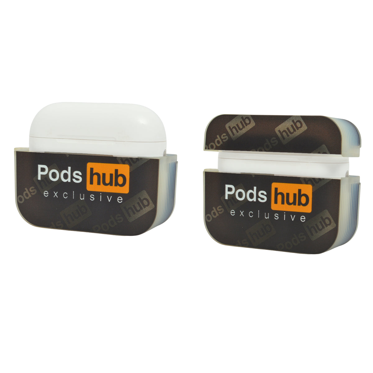 Modern Logo Print Soft Silicone Case for AirPods Pro / Pro 2