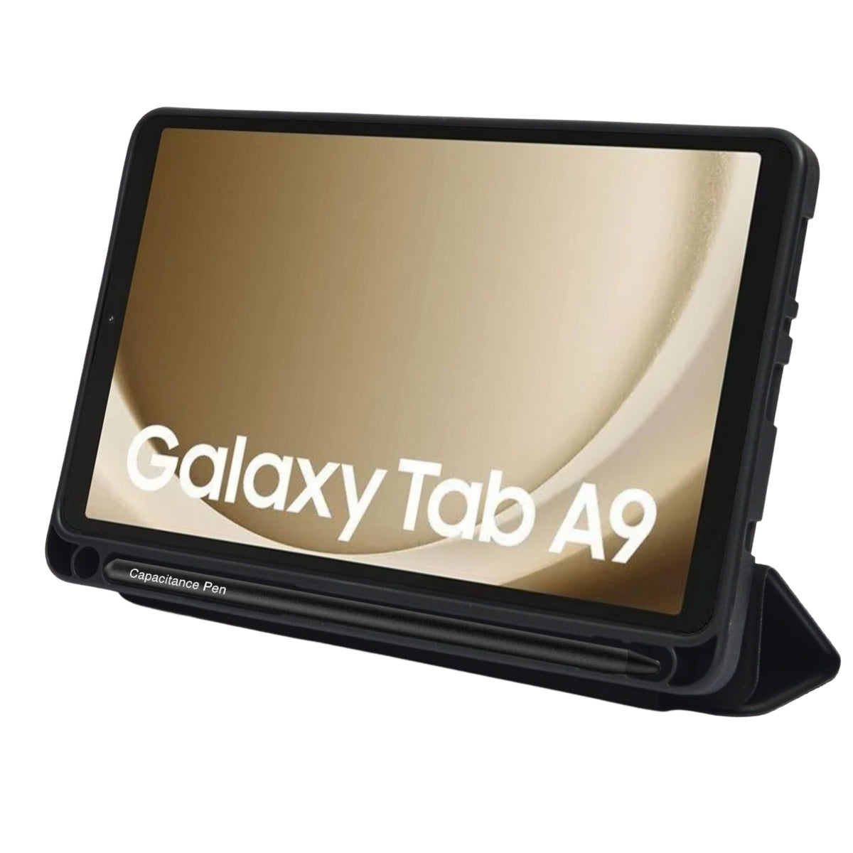 Trifold Smart Folio Case with Pencil Slot for Samsung Galaxy A9