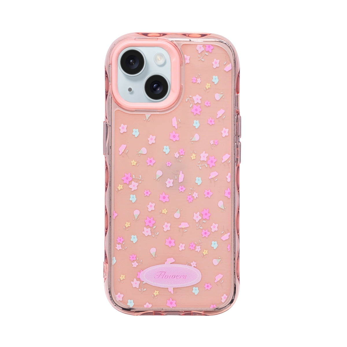 Cute Transparent Wavy Edge Phone Case for iPhone 13/ 14