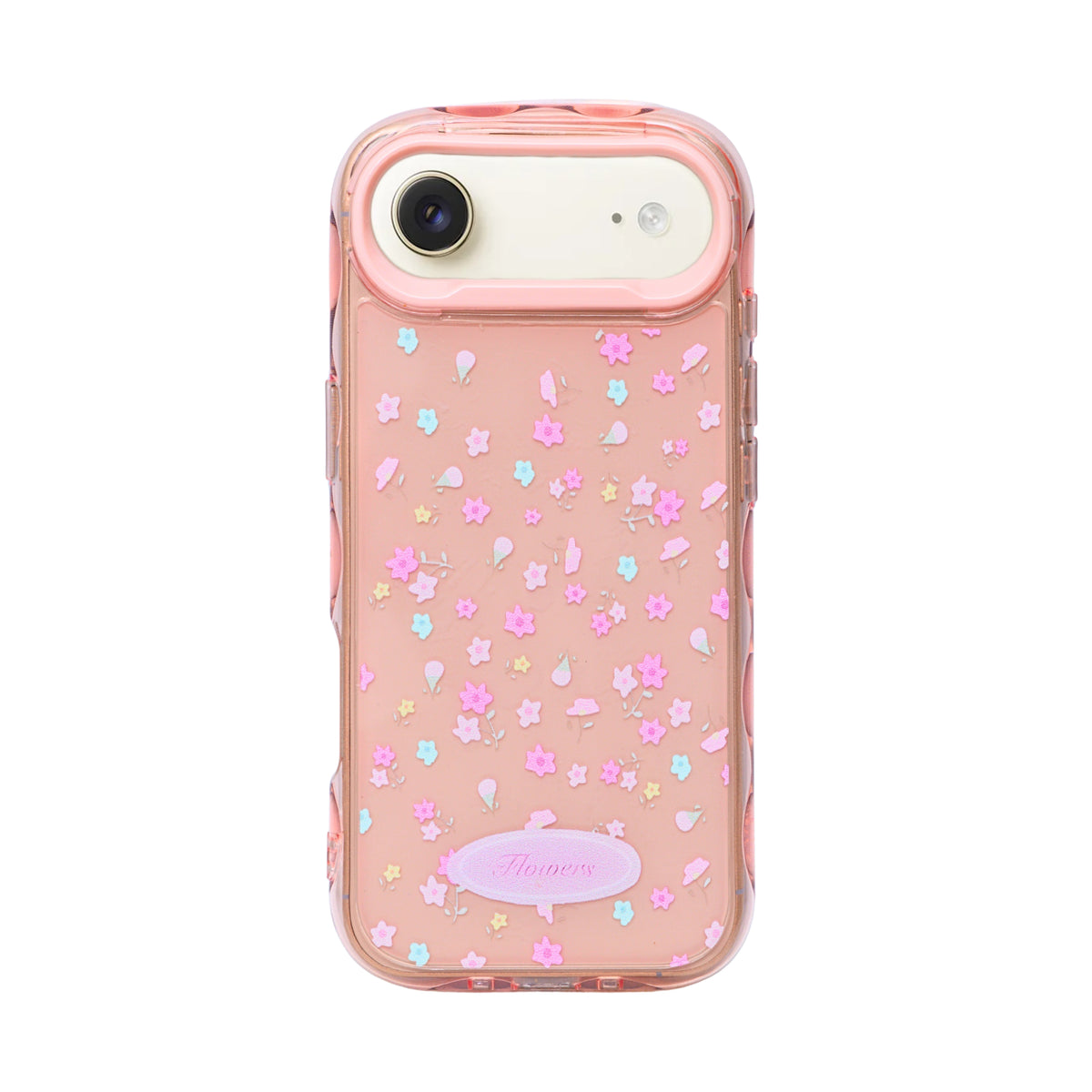 Cute Transparent Wavy Edge Phone Case for iPhone 17 Air