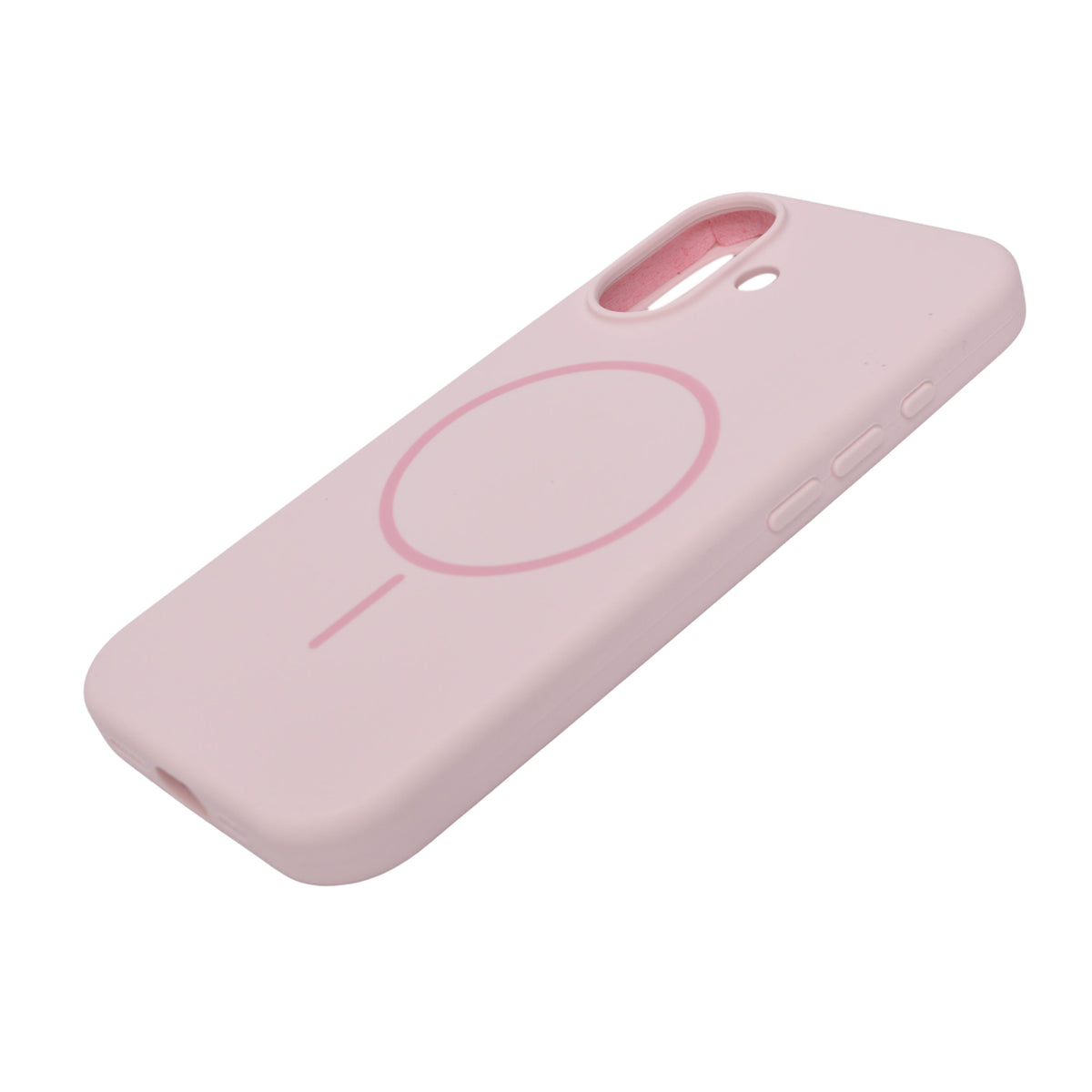 Soft Silicone with MagSafe Ring Phone Case for iPhone 17