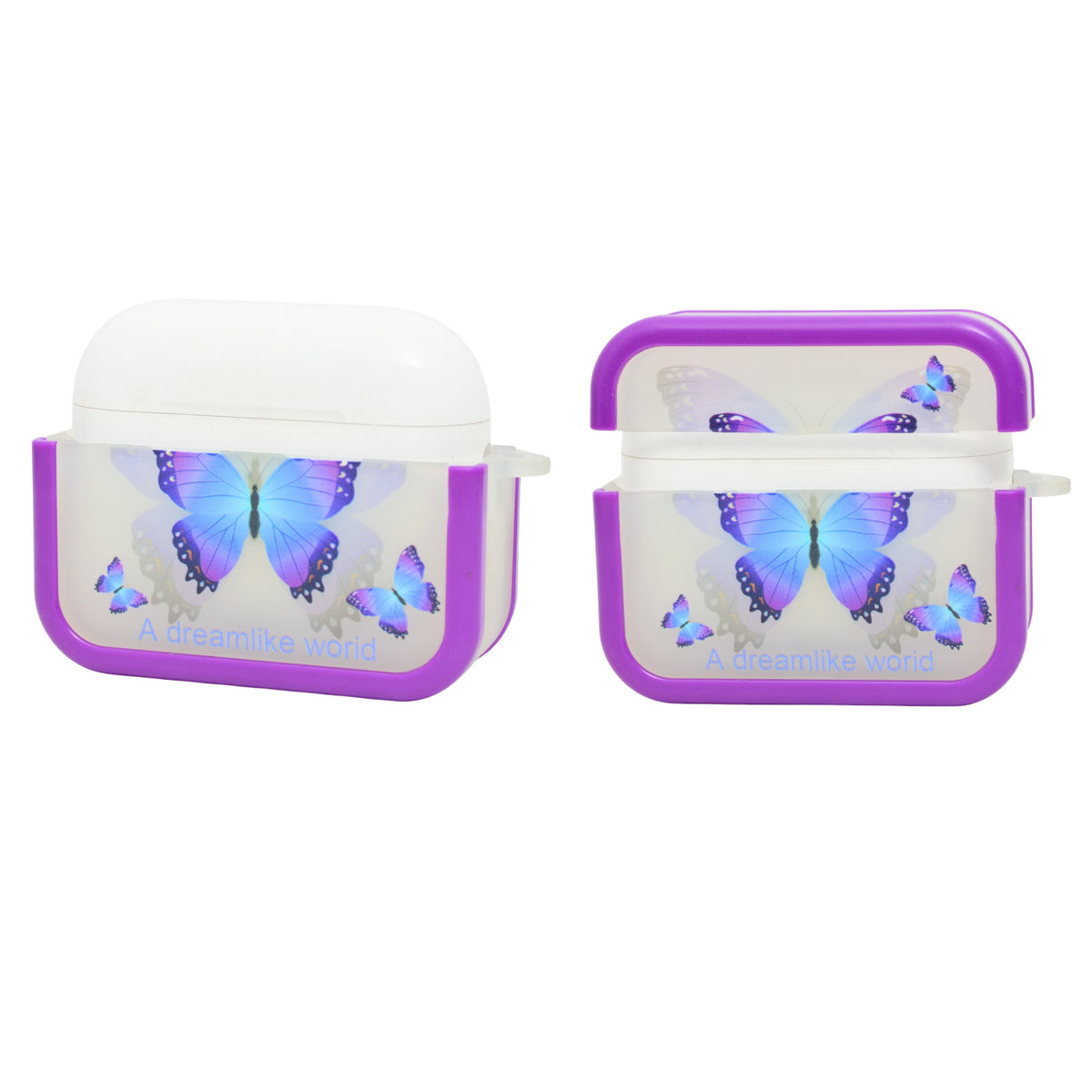 Fashionable Butterfly Theme Case for AirPods Pro / Pro 2