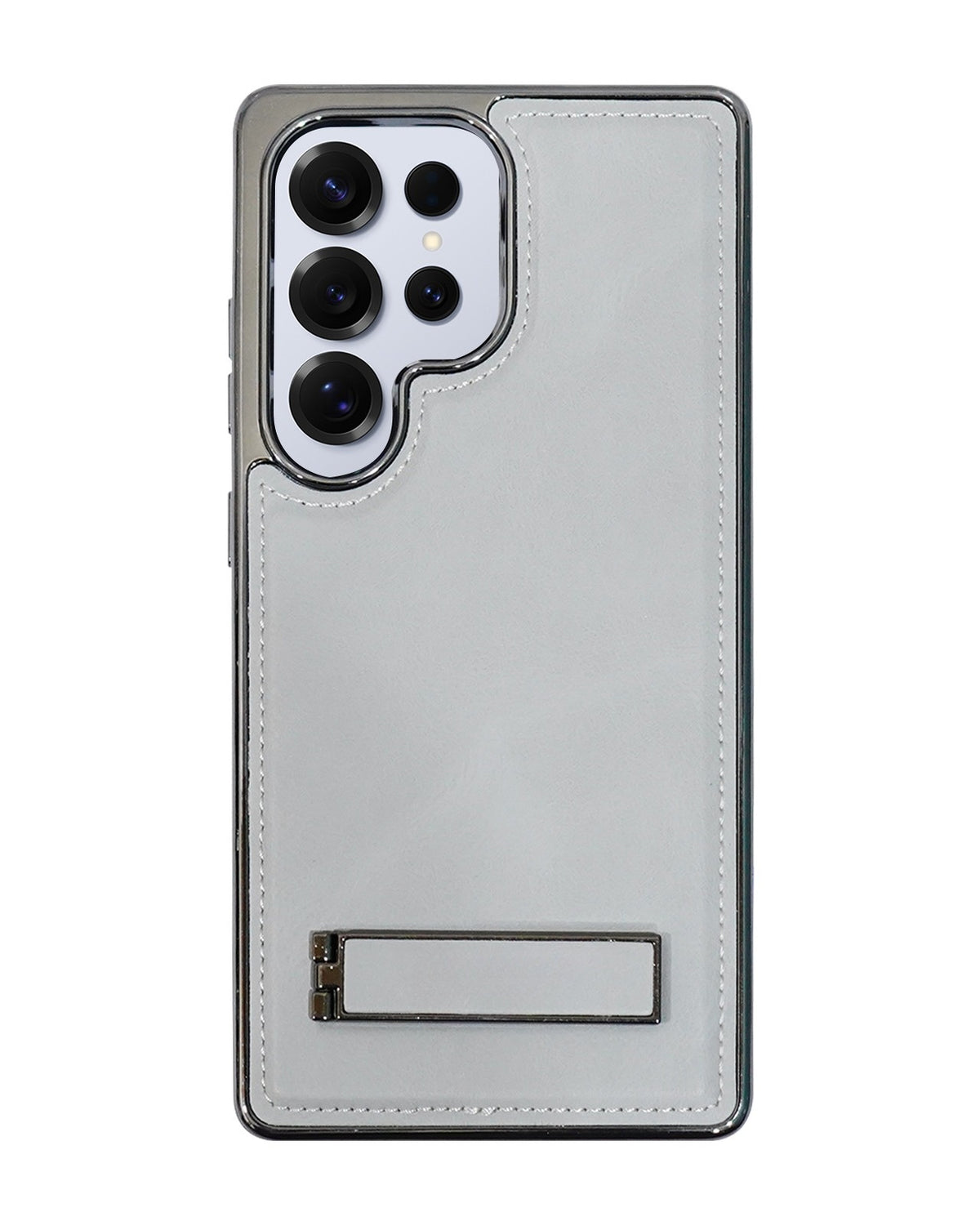 Leather MagSafe Magnetic Kickstand Case for Samsung Galaxy S25 Series