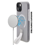 Frosty Matte with Silicone Finger Loop Phone Case for iPhone 13 / 14