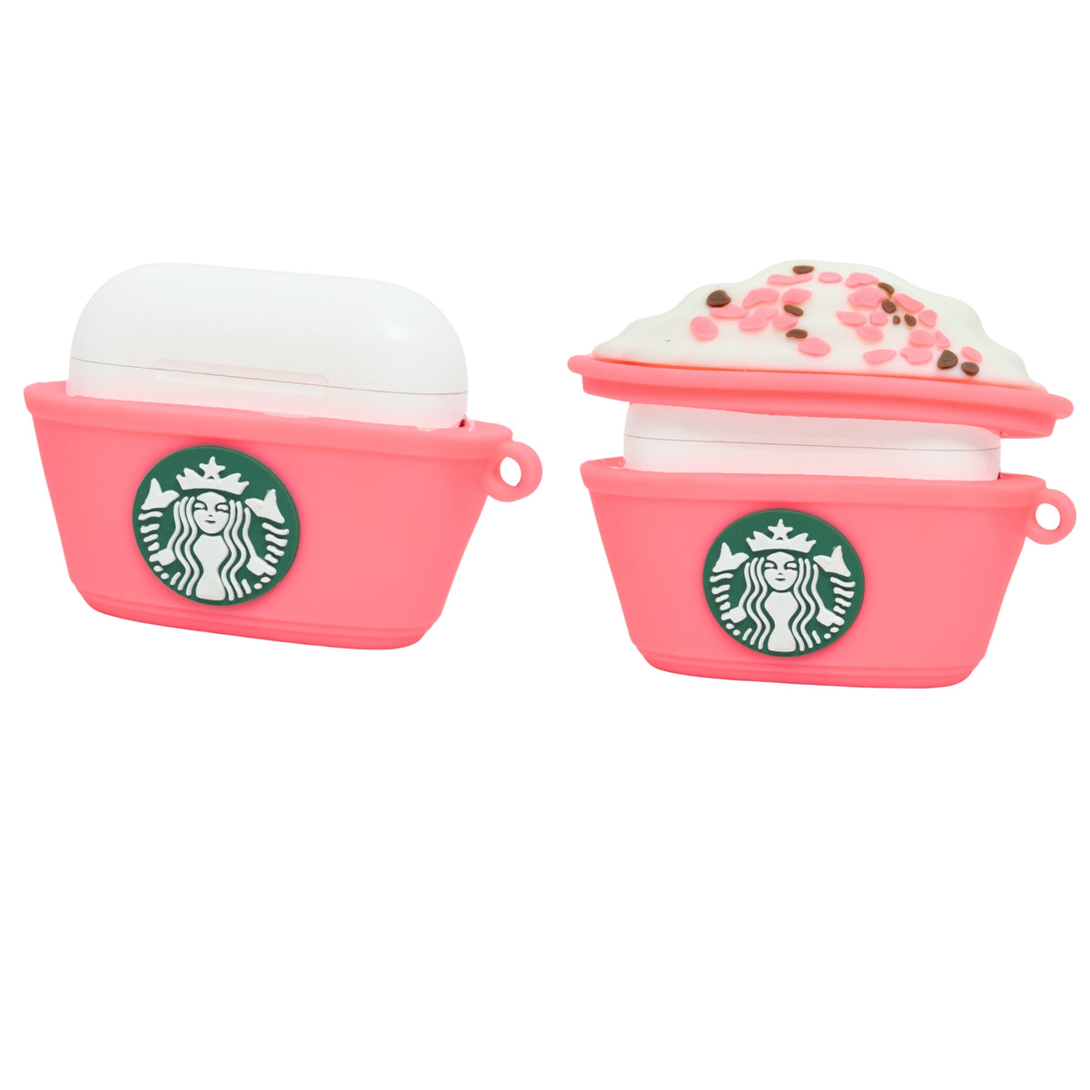 3D Starbucks Coffee Cup Design Silicone Cover for AirPods Pro / Pro 2
