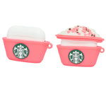 3D Starbucks Coffee Cup Design Silicone Cover for AirPods Pro / Pro 2