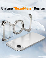 Z-Shape Metal Frameless MagSafe Rotation Stand Case For iPhone 17 Air