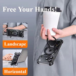 Z-Shape Metal Frameless MagSafe Rotation Stand Case For iPhone 17 Pro Max