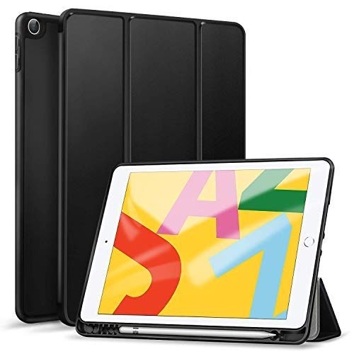 Smart Flexible & Protective Trifold iPad Case with Pencil Holder