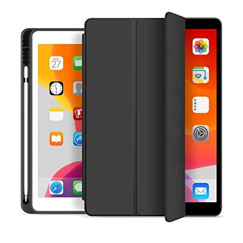 Smart Flexible & Protective Trifold iPad Case with Pencil Holder