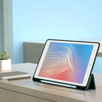 Smart Flexible & Protective Trifold iPad Case with Pencil Holder