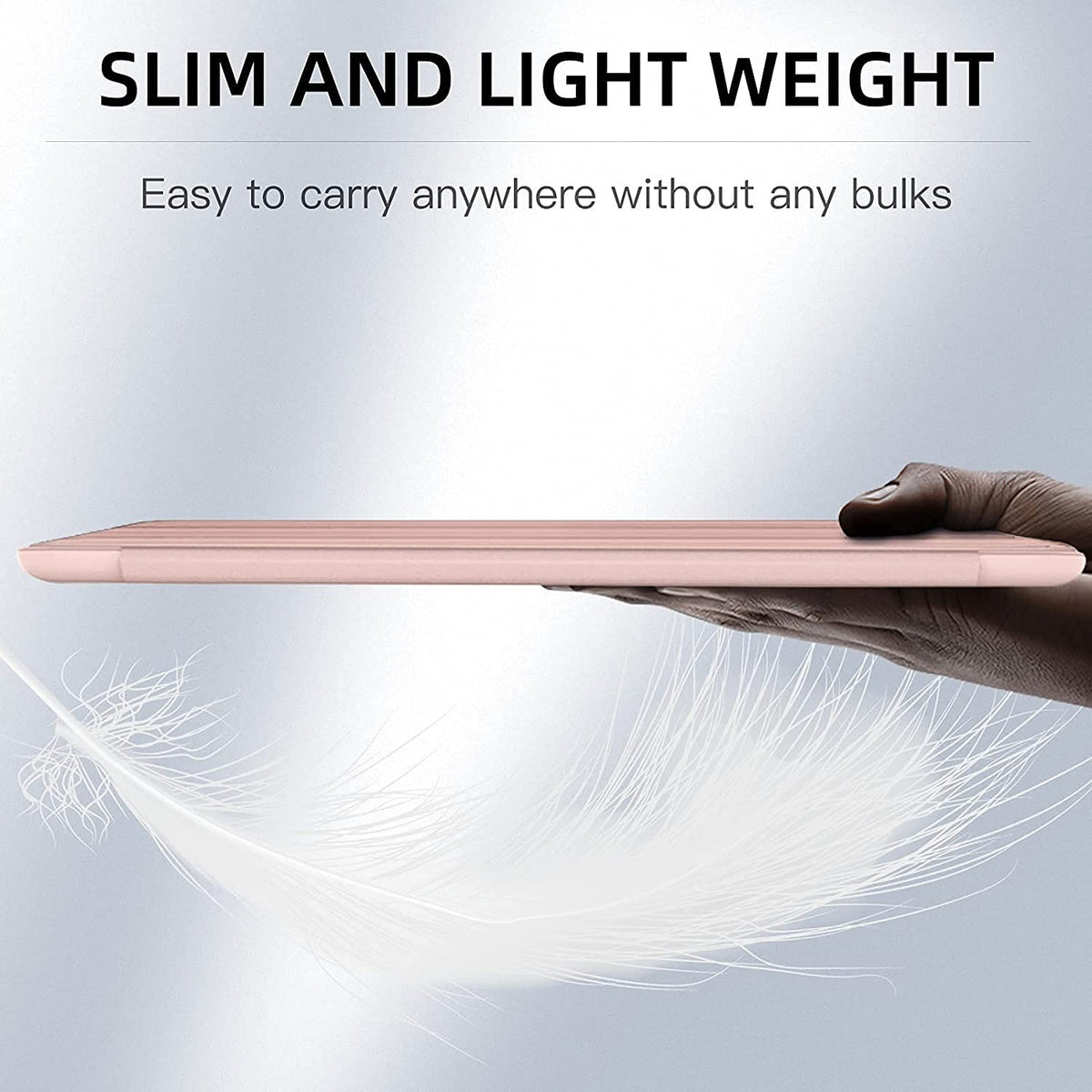 Smart Flexible & Protective Trifold iPad Case with Pencil Holder
