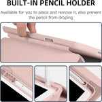 Smart Flexible & Protective Trifold iPad Case with Pencil Holder