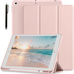 Smart Flexible & Protective Trifold iPad Case with Pencil Holder