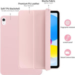 Smart Flexible & Protective Trifold iPad Case with Pencil Holder