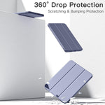 Smart Flexible & Protective Trifold iPad Case with Pencil Holder