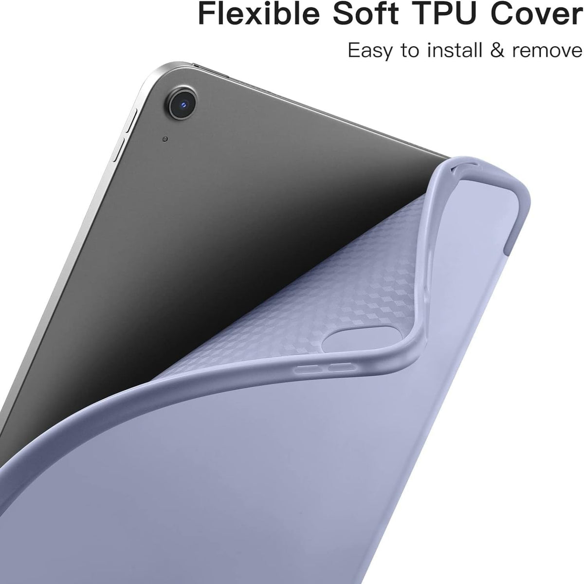 Smart Flexible & Protective Trifold iPad Case with Pencil Holder