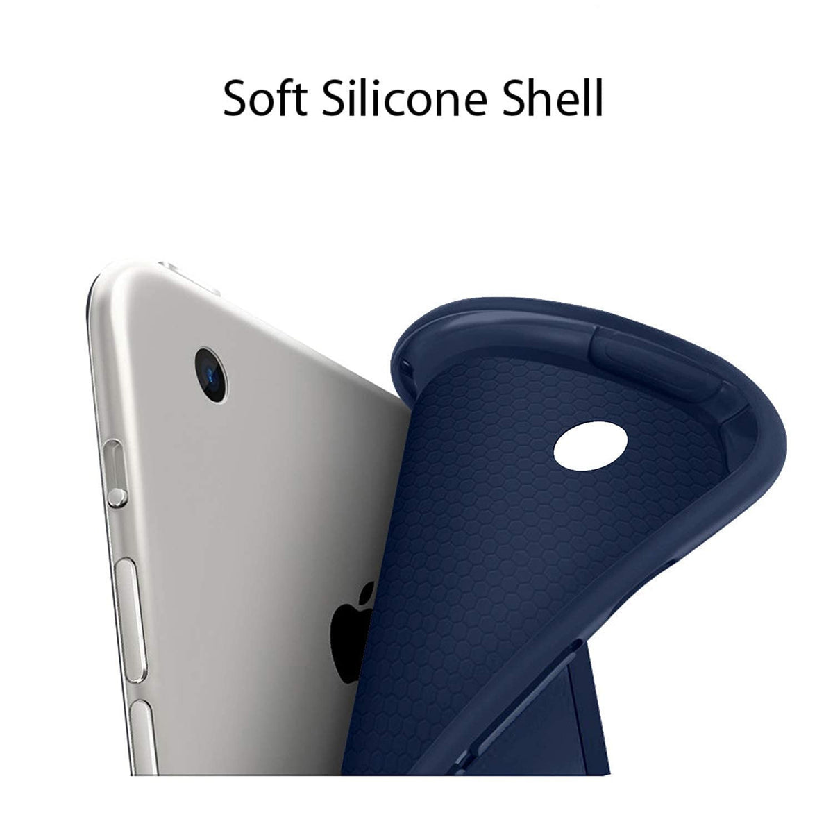 Smart Flexible & Protective Trifold iPad Case with Pencil Holder