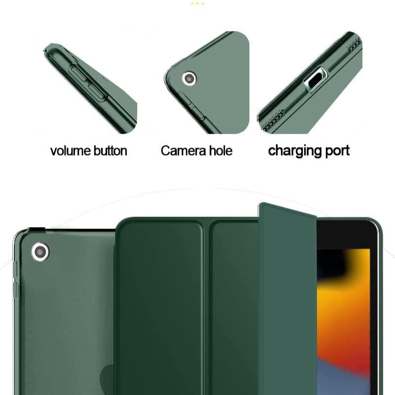 Smart Flexible & Protective Trifold iPad Case with Pencil Holder
