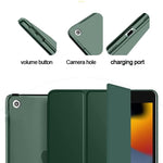 Smart Flexible & Protective Trifold iPad Case with Pencil Holder