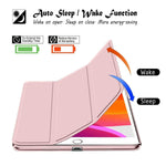 Smart Flexible & Protective Trifold iPad Case with Pencil Holder