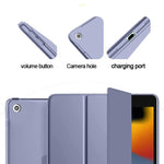 Smart Flexible & Protective Trifold iPad Case with Pencil Holder