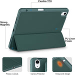 Smart Flexible & Protective Trifold iPad Case with Pencil Holder