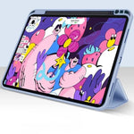 Smart Flexible & Protective Trifold iPad Case with Pencil Holder