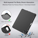 Smart Flexible & Protective Trifold iPad Case with Pencil Holder