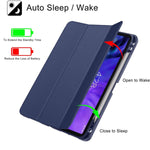 Smart Flexible & Protective Trifold iPad Case with Pencil Holder