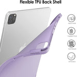 Smart Flexible & Protective Trifold iPad Case with Pencil Holder