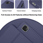 Smart Flexible & Protective Trifold iPad Case with Pencil Holder
