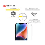 Ultra-Clear Tempered Glass Screen Protector for iPhone 14