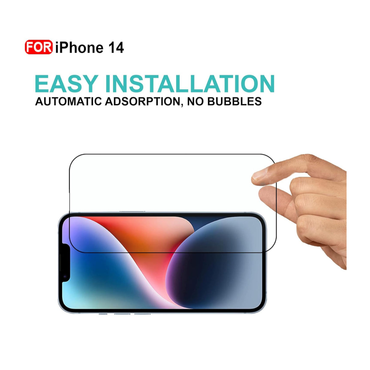 Ultra-Clear Tempered Glass Screen Protector for iPhone 14