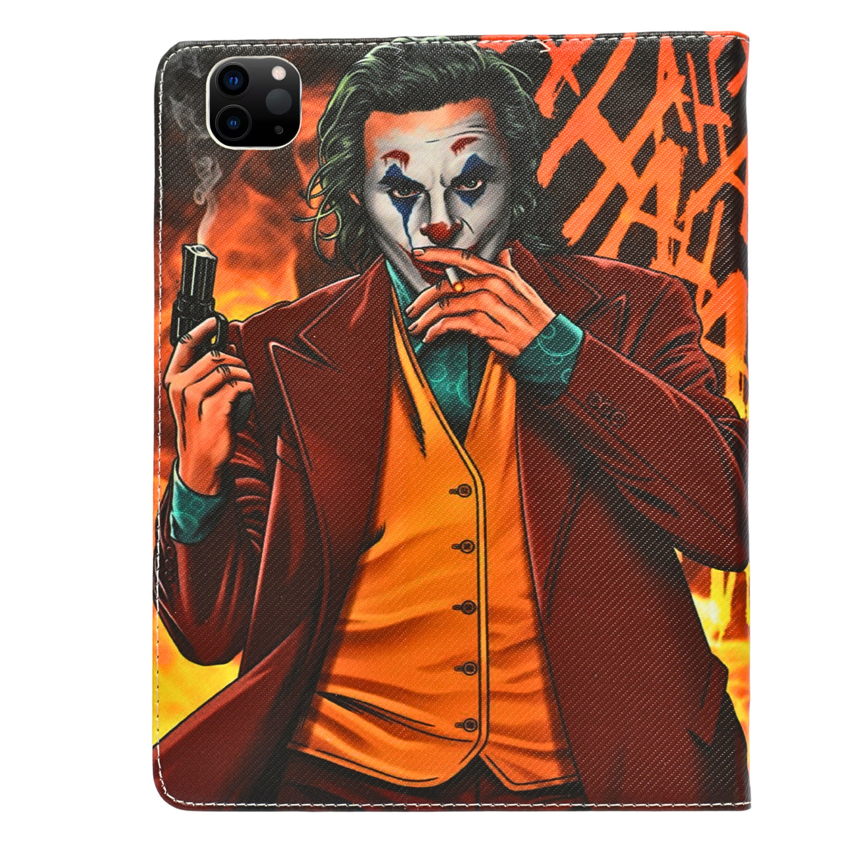 Joker Printed Smart Folio Case with Pen Slot for iPad 10.9 / 11